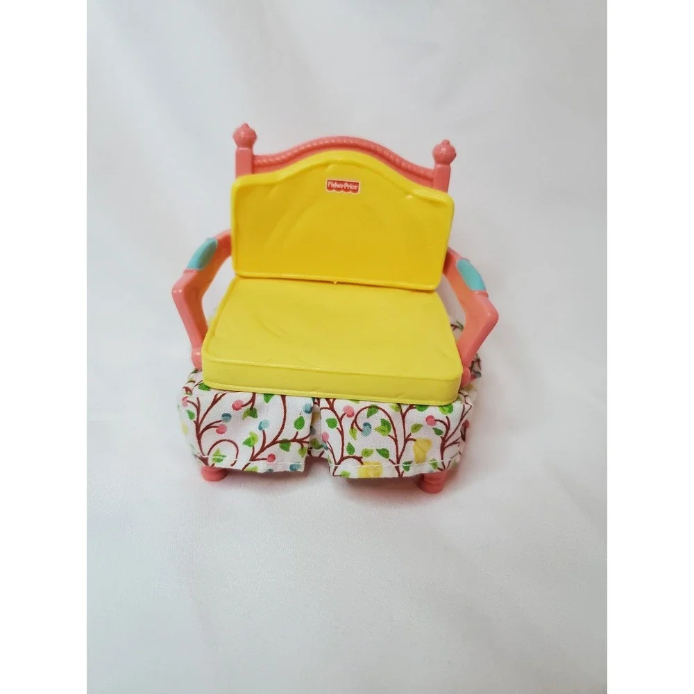 Fisher Price‎ Loving Family Living Room Dollhouse Fabric Chair Furniture 2006
